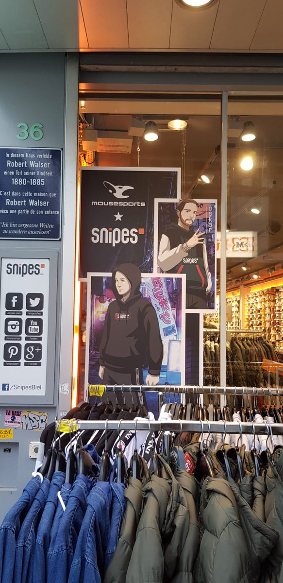 bryancbrand's tweet photo. @Brantasmo just took this picture in Biel, Switzerland! Such a good move from @mousesports and #snipes to promote the partnership in different countries! Was missing that from @astralisgg and @JackandJonesTM - at least here in Switzerland. https://t.co/wbnCYjb9iO
