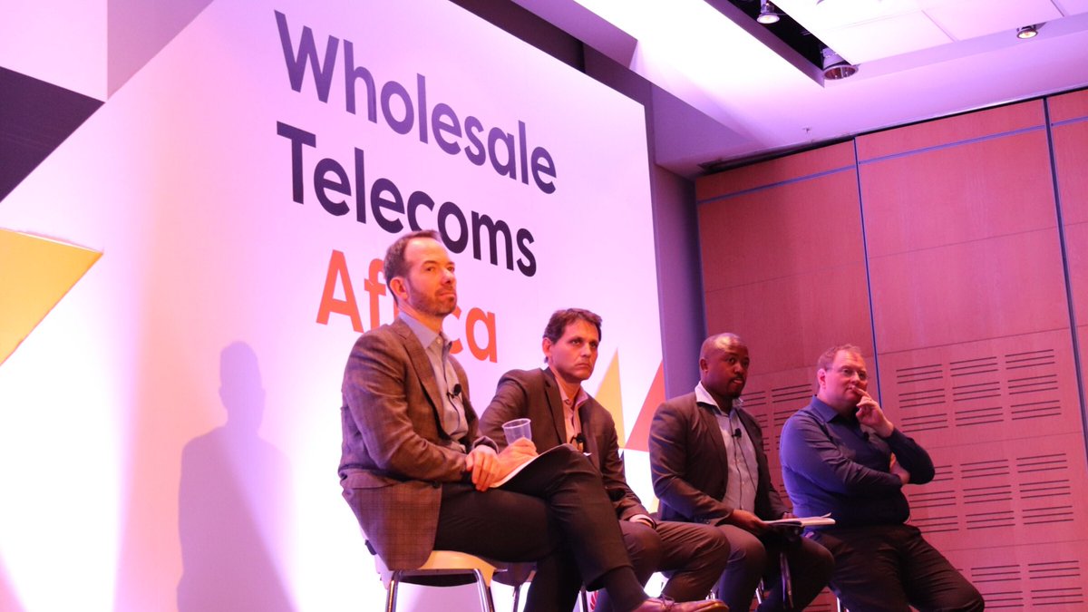 Peter Mafagana, #BroadbandInfraco  Senior Manager (NOC) &amp; Chair of WACS O&amp;M Subcommittee, discussing how #wholesale #openaccess #infrastructure can support #broadband deployment in #Africa @KNectAfrica #AfricaCom in a session moderated by Judah Levine, CEO <a href="/hipconsult/">HIP Consult</a>