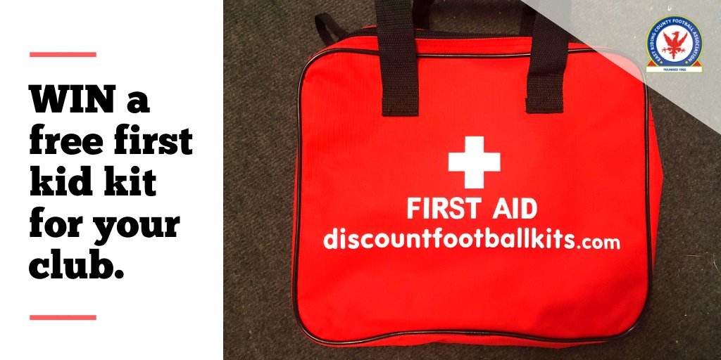 EastRidingFA's tweet photo. WIN one of 3⃣ £25 FIRST AID KIT FOR YOU CLUB!

Simply like the @EastRidingFA twitter page, Retweet and comment below with the name of the club you will give the kit to.

LIKE ➡️COMMENT ➡️ RETWEET ➡️ WIN ✅

[ Winners announced 19/11/18 ] https://t.co/TZgiE8kgja