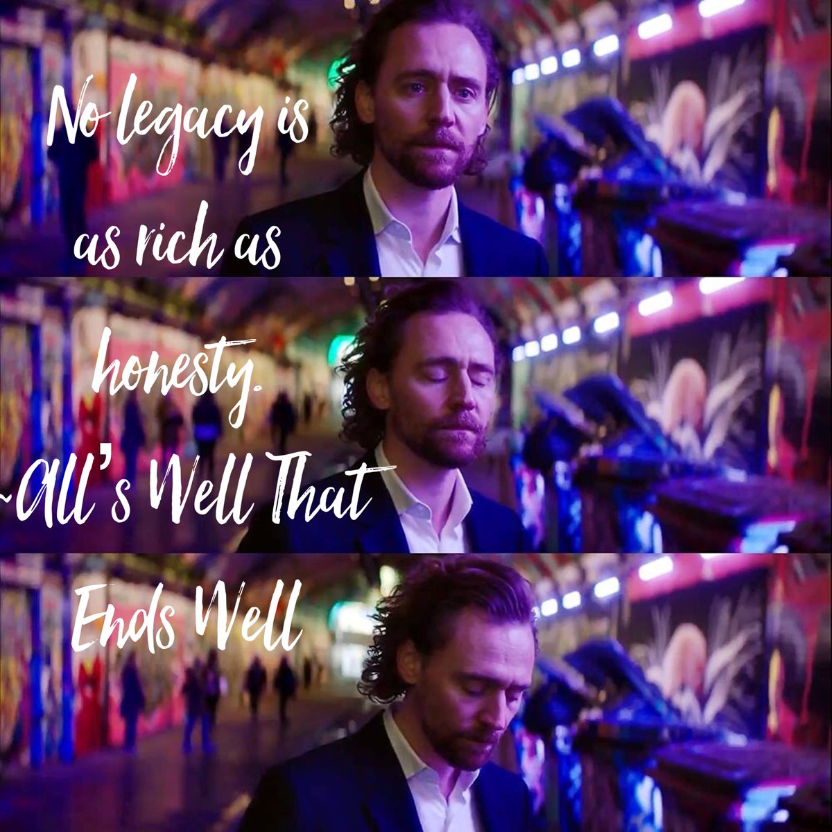 HiddlesShakes's tweet photo. #ShakespeareLineOfTheDay #Mariana #Act3Scene3 #TomHiddleston #comedy #betrayalplay https://t.co/lyq53Atvmt