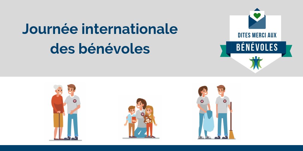 infoRABQ's tweet photo. Dans le cadre de la Journée internationale des bénévoles, le RABQ vous invite à remercier les bénévoles pour leur dévouement et leur contribution 😁❤️. Publiez un petit mot sur : https://t.co/HoPdrHGajF. Les messages seront diffusés par le RABQ à partir du 5 décembre 2018. Merci! https://t.co/ZKYQI4WmJ7