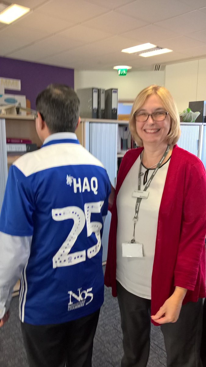 SueHarrison15's tweet photo. Congratulations to Sohail Haq on 25 years @Bromford, what an achievement, fantastic colleague and friend https://t.co/tc89VofgeC