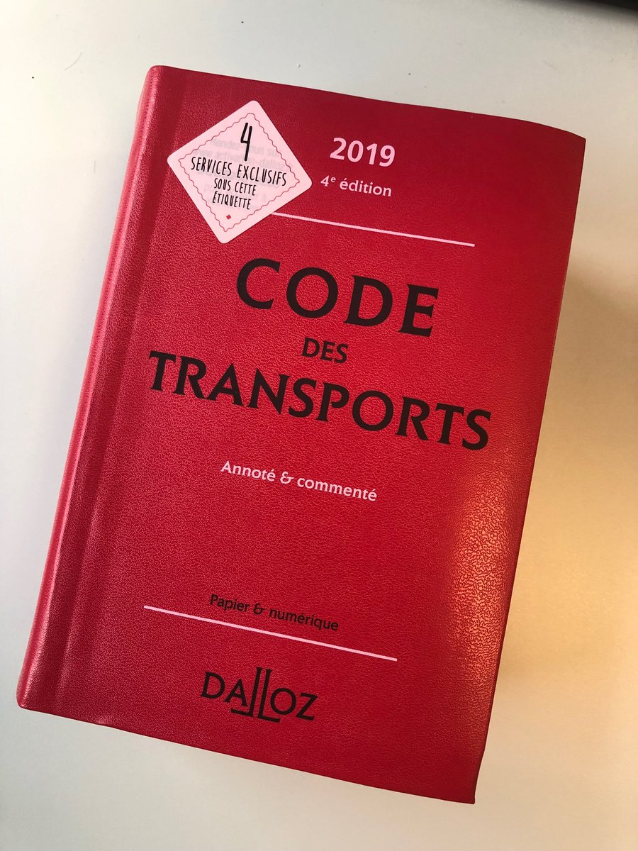 Xavier_Delpech's tweet photo. Notre #CodeDesTransports 2019 commentĂ© des Ă©ditions @Dalloz auquel jâai contribuĂ© avec Ph. Delebecque (dir.), I. Bon-Garcin, J.-A. LĂ©vy et M.-O. Nicoud est tout juste sortie de chez lâimprimeur ! Disponible en librairie Ă compter du 28 novembre https://t.co/vl8PsI1FQk https://t.co/29jZKKaptP