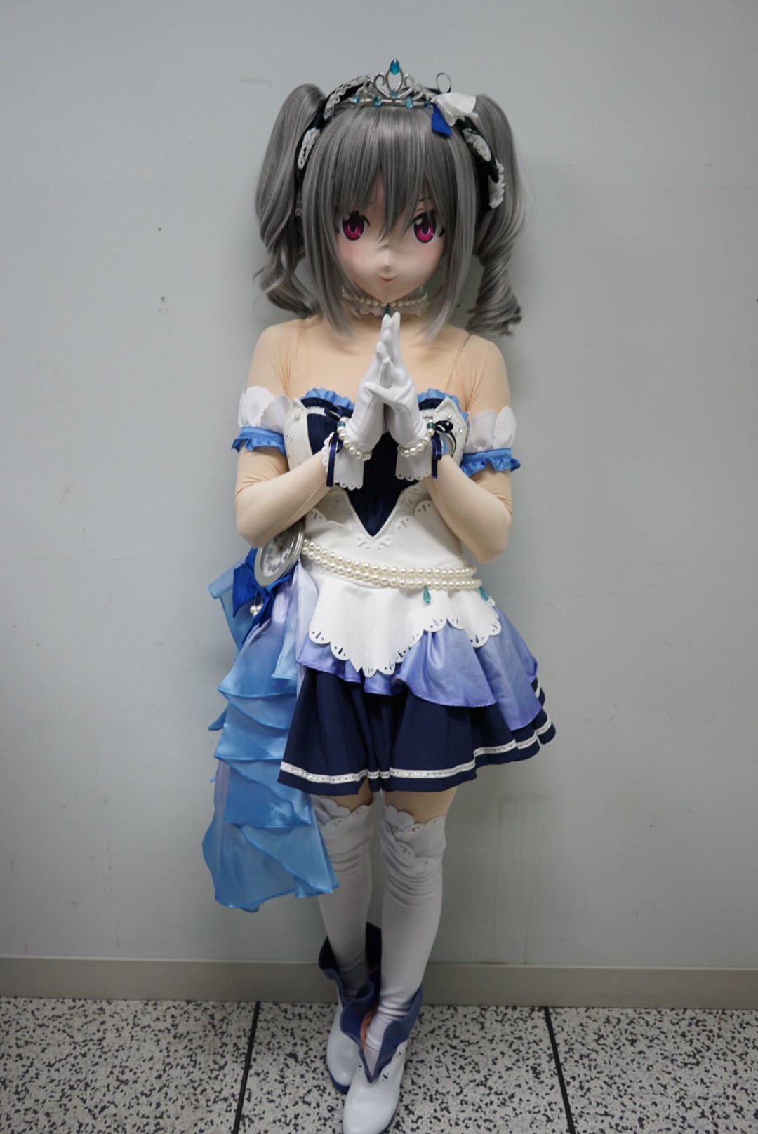 デレステ スターリースカイ・ブライト キュート 渋谷 凛 スターリースカイ・ブライト 1/8 ABS＆PVC製塗装済み