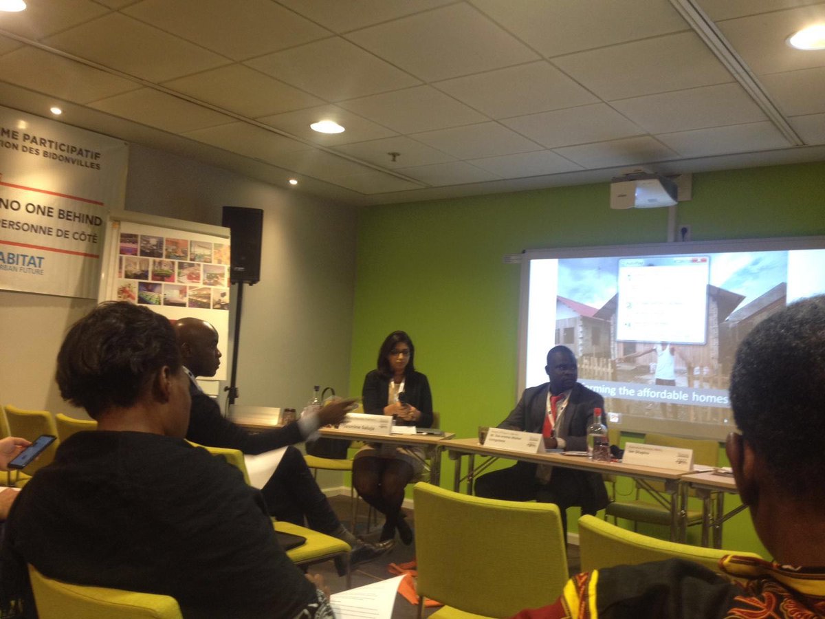 UNHABITAT's tweet photo. “Collaborative Planning is key for uplifting slums!” - Jasmine Saluja from #PLURAL India #Partnerships #InclusiveCities #UpForSlumDwellers https://t.co/3v7BJDYkAk