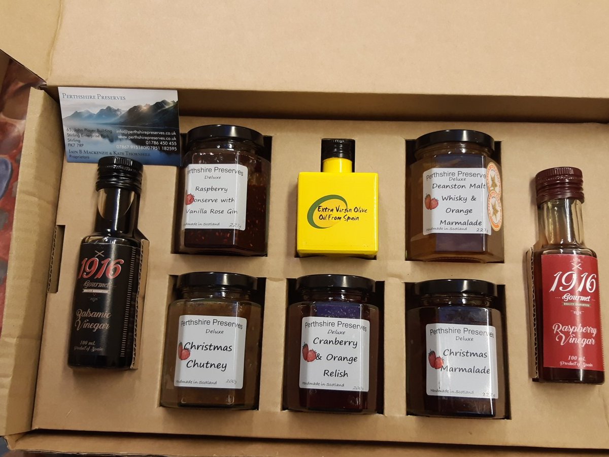 PerthshirePrese's tweet photo. Our Christmas hamper has been offered to you this year with free postage anywhere in the UK. Check out https://t.co/4R9Sb4mOkX and we will deliver before you can say Santa Clause. https://t.co/ohYKtygGl2