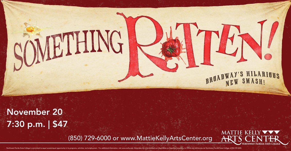 MattieKellyArts's tweet photo. Are you joining us for Something Rotten on Tuesday? Learn more about the world of Something Rotten at the link below! ⬇️

https://t.co/4g2rZyOLKX https://t.co/Mg6CTh4HtT