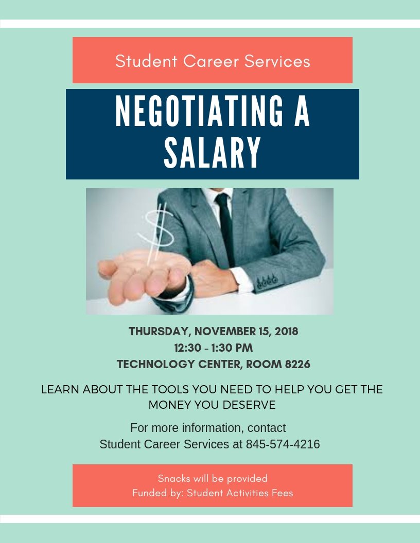 RCC_Careers's tweet photo. The negotiation process requires gathering information about yourself, your target industry, and the company you are interested in. Learn the tools you will need to help you navigate this process effectively. @SUNYRockland https://t.co/b8rx7U2vPU