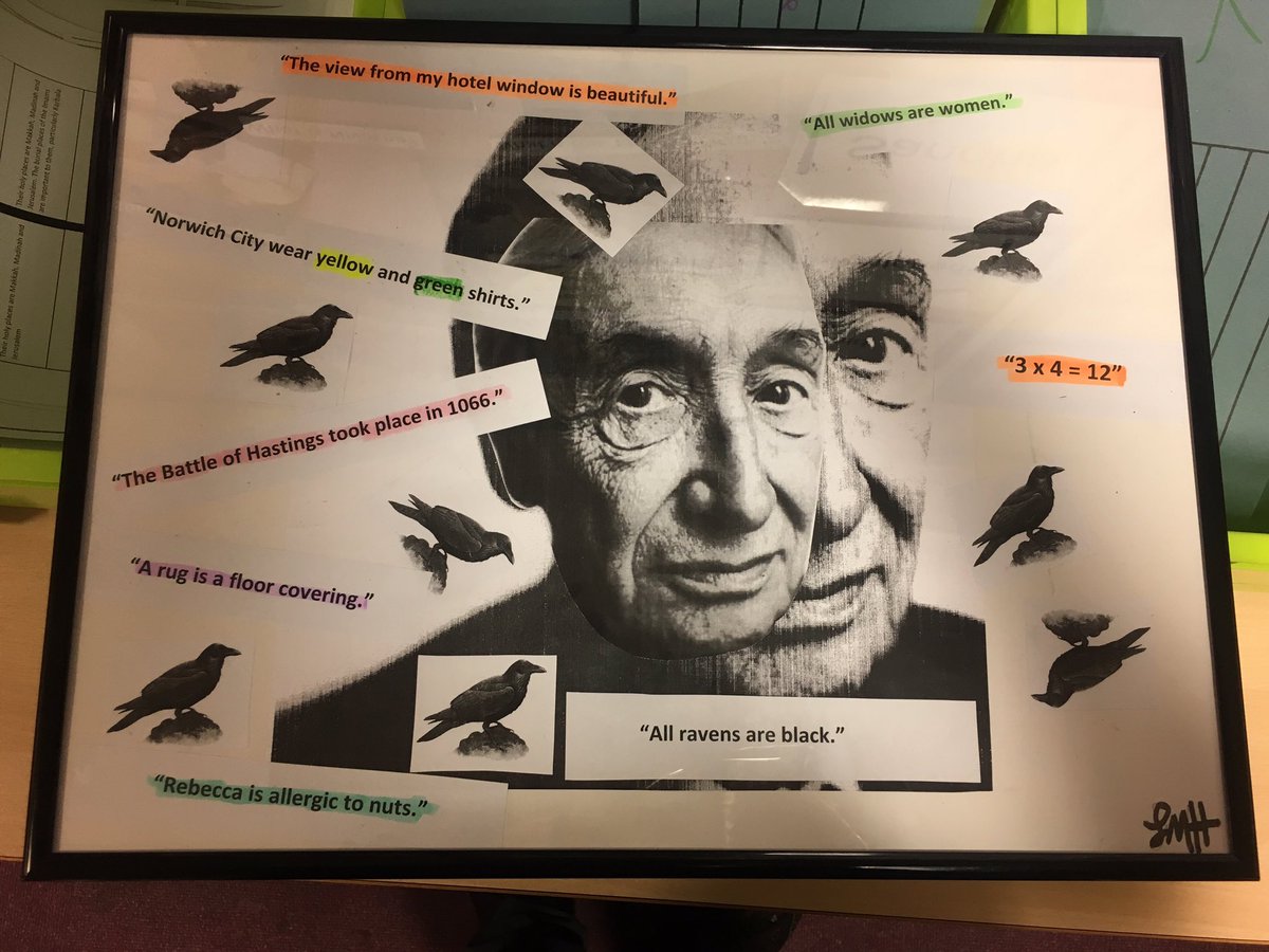 Joe Heppell On Twitter A J Ayer Had An Encounter With Mike Tyson And Is The Subject Of This Masterwork For My Ocr Religious Studies A Level Class Do The Ravens Taunt Him