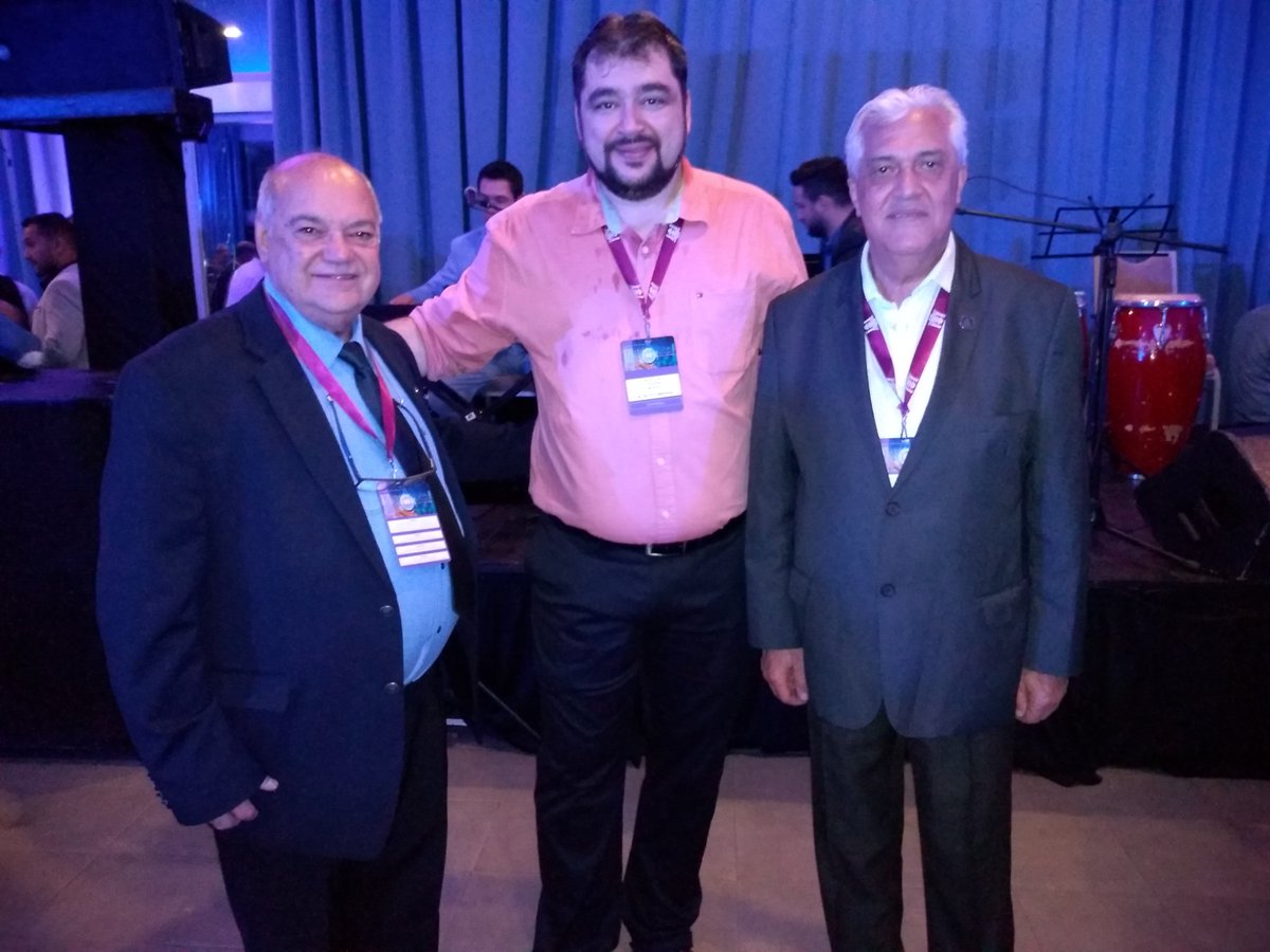 rubenscmonteiro's tweet photo. Attending to the XVI World Conference of Regular Masonic Grand Lodges with our MW Bro. Nelson Lopes Ribeiro, Grand Master of the Grand Lodge of the State of Rio de Janeiro. #GLMERJ #wcrmgl2018 #CMSB https://t.co/R0sVtTaF0R