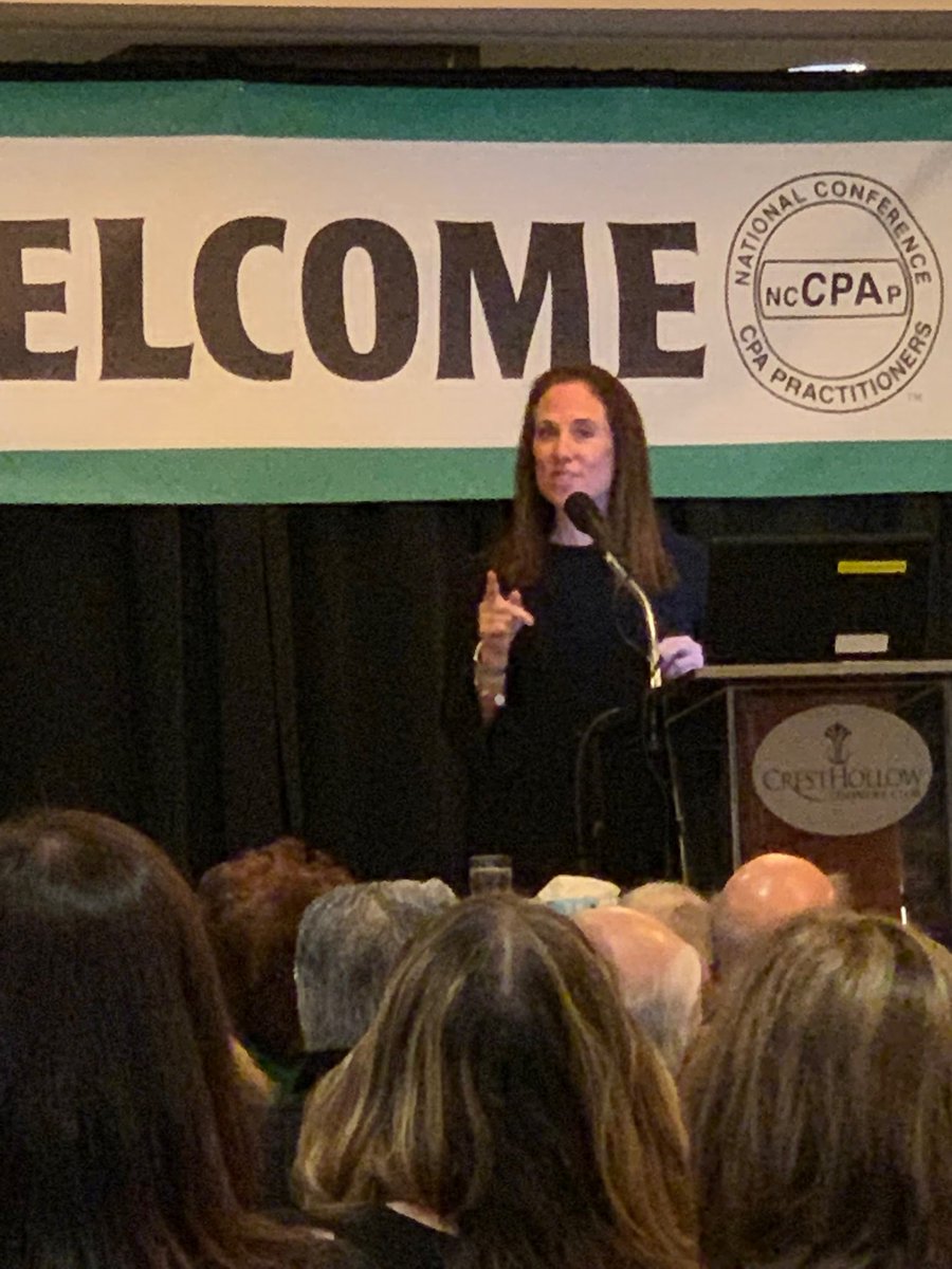 DavidBergstein's tweet photo. Patti Newcomer presents to NCPAP on Transforming your Value Proposition #litps @QuickBooks https://t.co/7GtJ5olDti