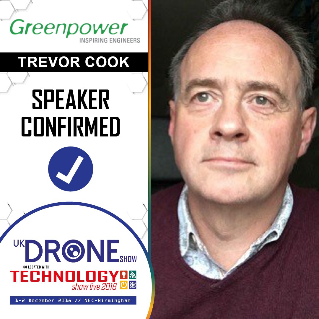 TechShowLive's tweet photo. Joining our impressive list of #TECHSPEAKERS is Trevor Cook from @Greenpowertrust ๐ฃ๏ธ
Trevor's talk on the #LIVESTAGE will not only cover what Greenpower is and how to be involved, but will also give a view of why they have been involved for the past 14 years!
#TechShowLive2018 https://t.co/ERdTFOLRyR