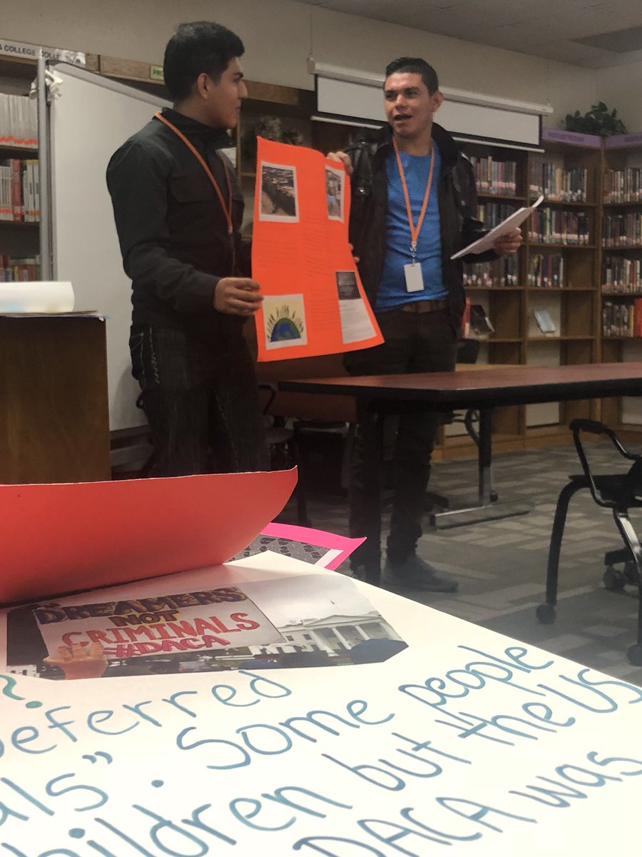 MPA_Jaguars's tweet photo. It’s presentation day for our Newcomer HS students !!! Research papers and presentations in English! Language is best learned when all 4 domains are being implemented! #MPAmakesadifference https://t.co/PsJnHPUgDl
