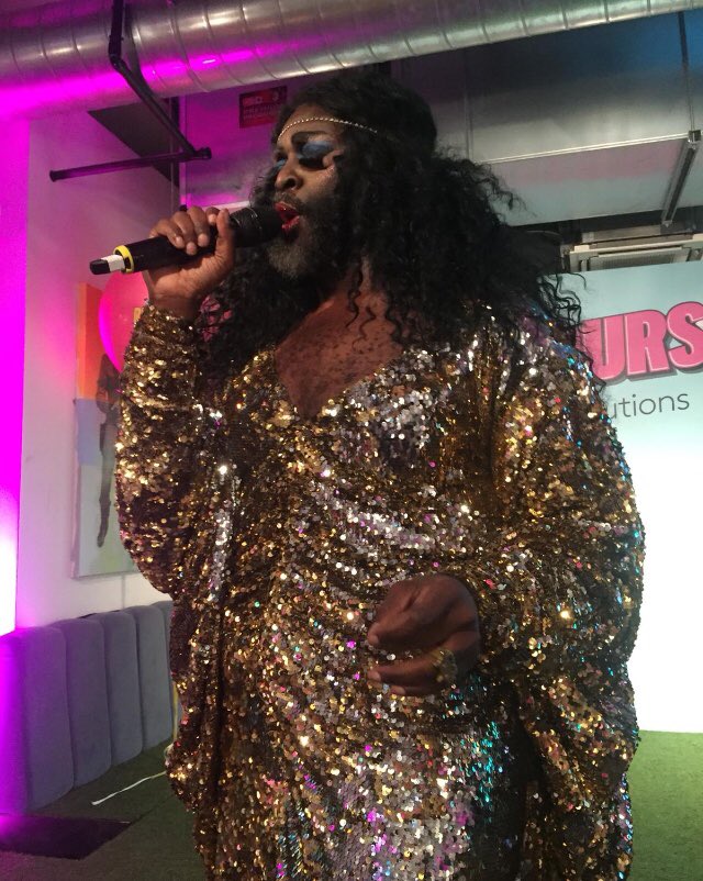 reachsolutions's tweet photo. .@LeGateauChoc you were utterly fabulous. Look forward to this afternoon’s performance #reachfest at #happyhours bar https://t.co/OsIetYPUHM