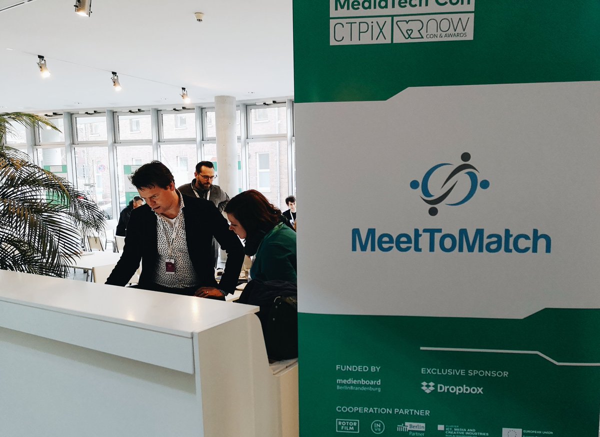 vrnowcon's tweet photo. Our @MeetToMatch Area has been busy all day yesterday and today, with new ideas shared and connections being formed. No place better to meet likeminded people and companies than at @MediaTechCon18, #vrnowcon & #CTPiX18! #MeetToMatch https://t.co/5AUpHZCzy8