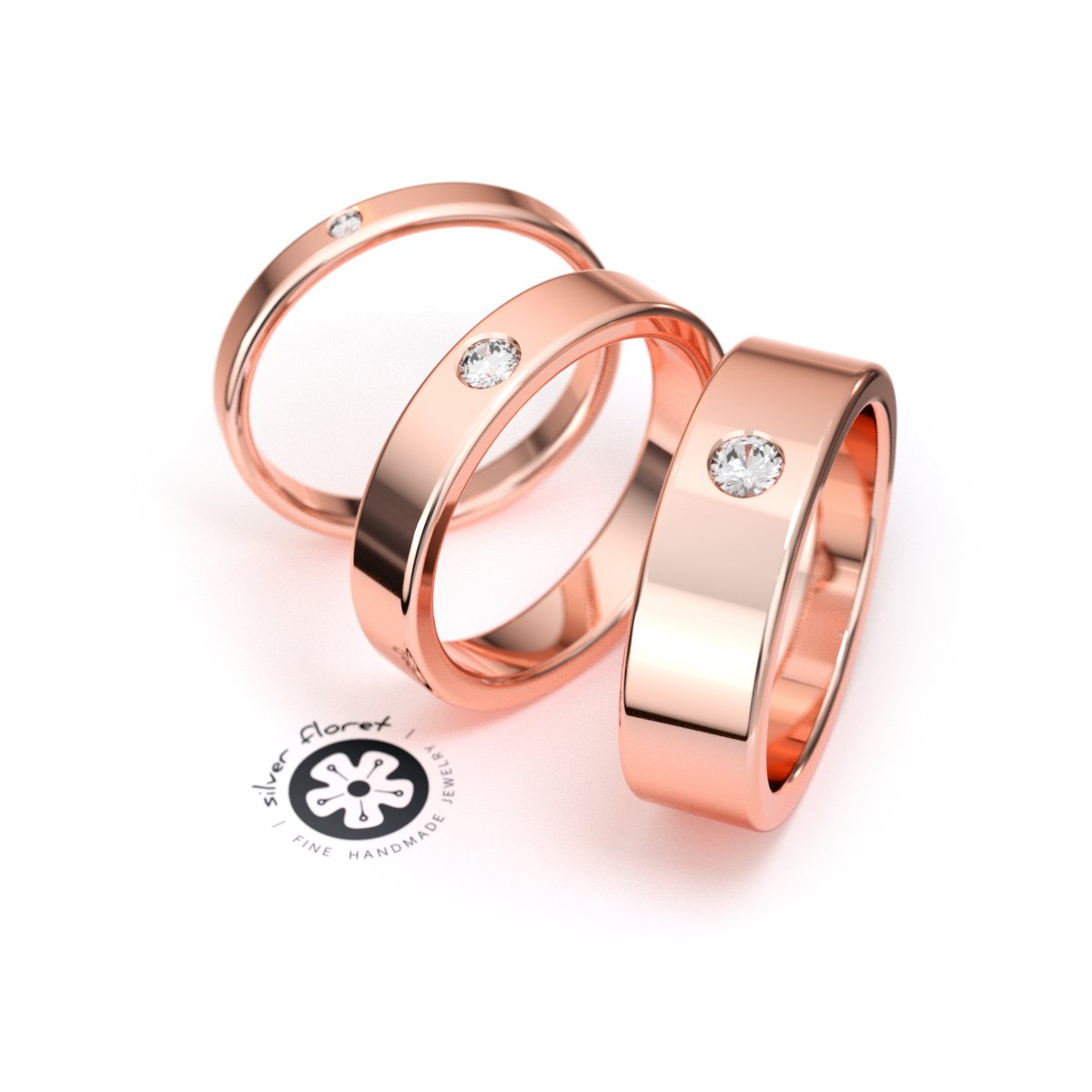 SilverFloret's tweet photo. Rose gold bands with a single #diamond 💎 https://t.co/rqGpCGCbPW
Simple. Beautiful. Timeless. #Handmadewithlove
#wedding #rings #weddingbands #gold #rosegold #pink #diamonds #handmade #jewelry #silverfloret https://t.co/S4WHKuvJO3