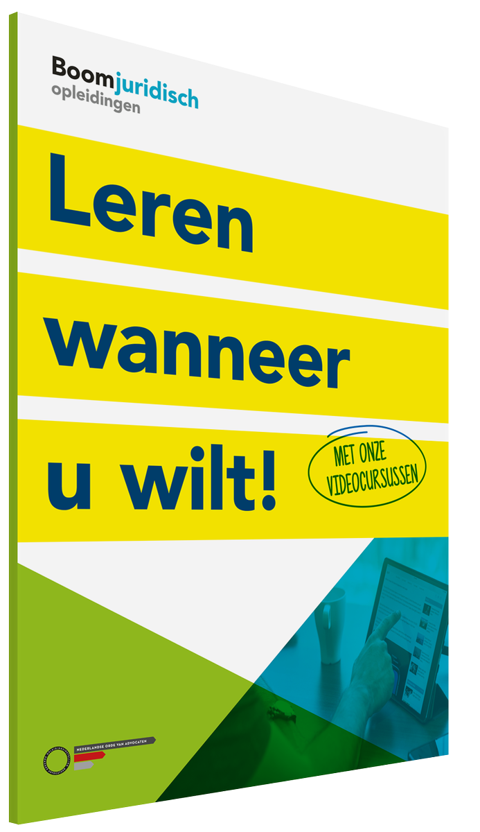Behaal deze maand uw laatste PO punten vanaf uw eigen werkplek met cursussen door topdocenten. Bekijk het cursusaanbod via bit.ly/videocursussen

#cursus #juridisch #POpunten #lerenwanneeruwilt