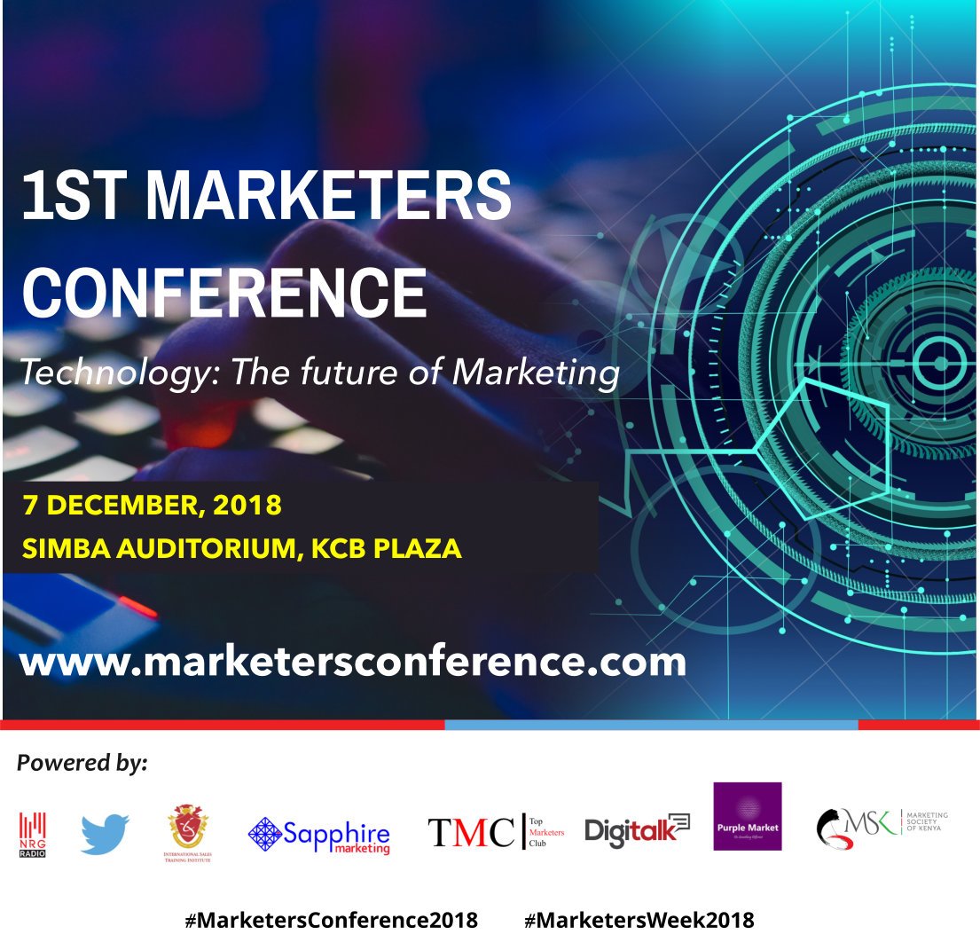 TopMarketers1's tweet photo. Join fellow Sales & Marketing professionals for the 1st Marketers Conference on 7 Dec, 2018 to discover the latest developments in the marketing industry and grow professionally.
RSVP: https://t.co/3n1FKmUnCy
#MarketersConference2018 #MarketersWeek2018 https://t.co/fTrzJSWd2I