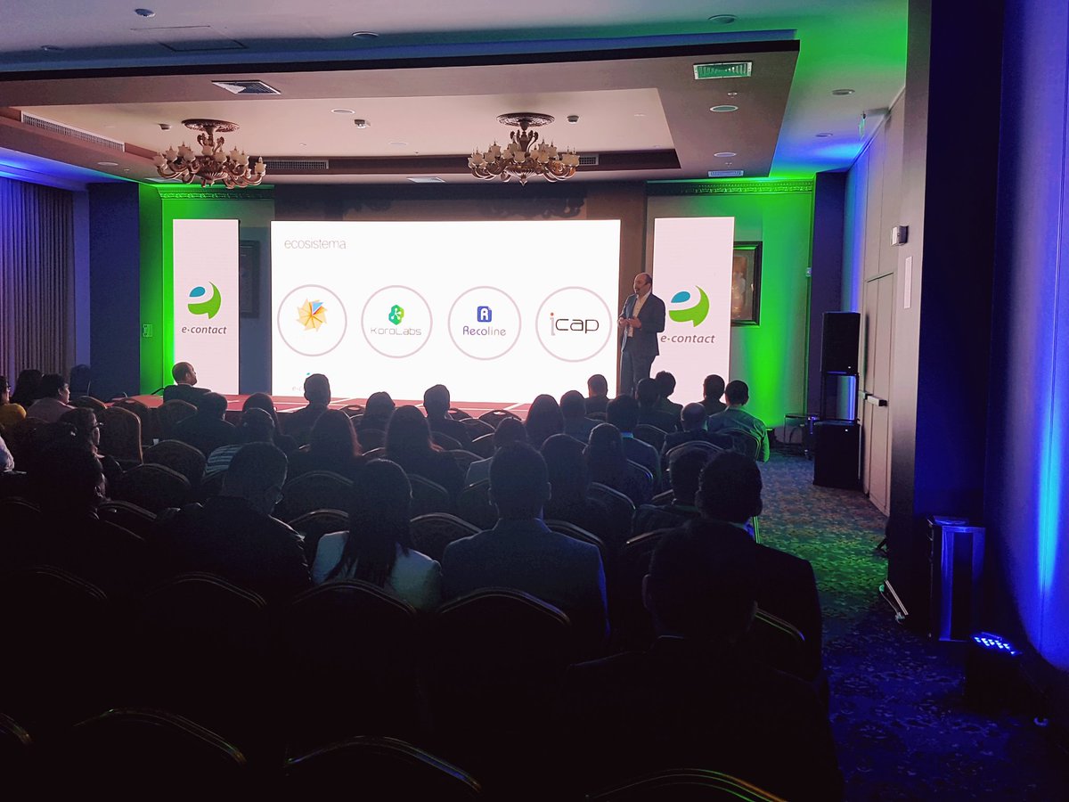 CCDAY_Peru's tweet photo. Excelente bienvenida al @CCDAY_Peru.!!! Somos e-Contact, transformando conversaciones! https://t.co/NvJWTDcMgA