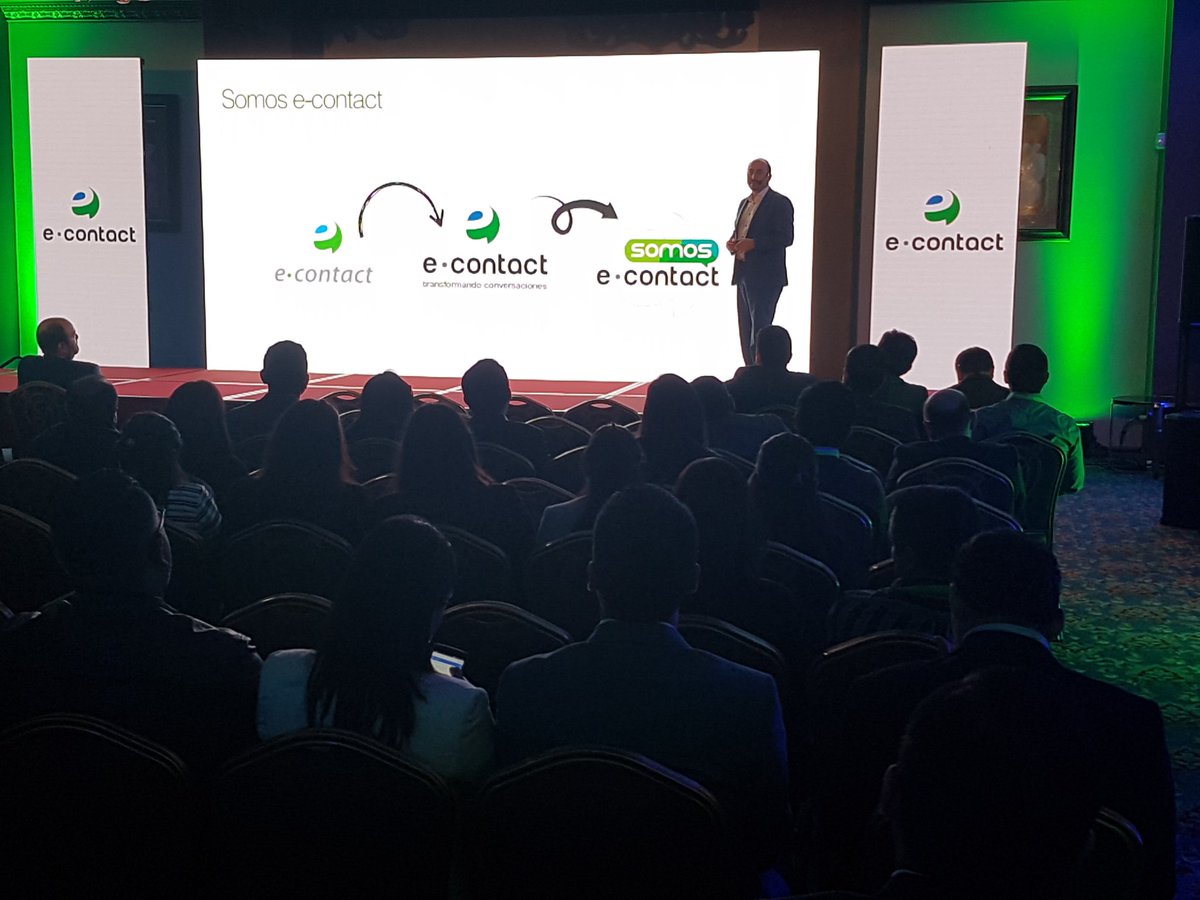 CCDAY_Peru's tweet photo. Excelente bienvenida al @CCDAY_Peru.!!! Somos e-Contact, transformando conversaciones! https://t.co/NvJWTDcMgA