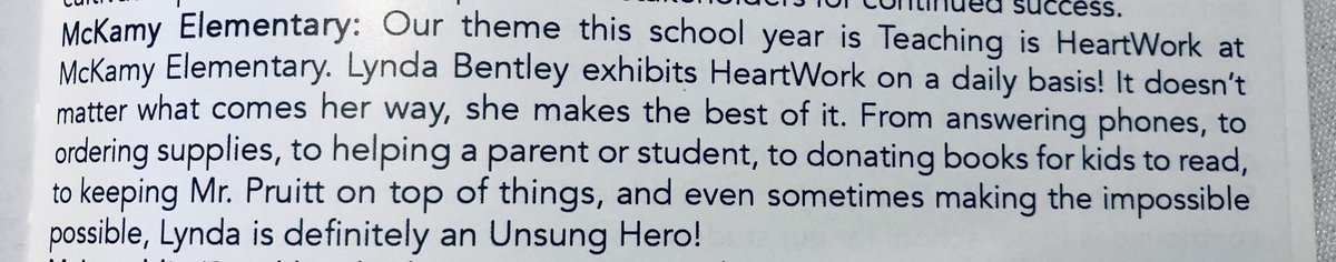 McKamy Elementary-CFBISD tweet media