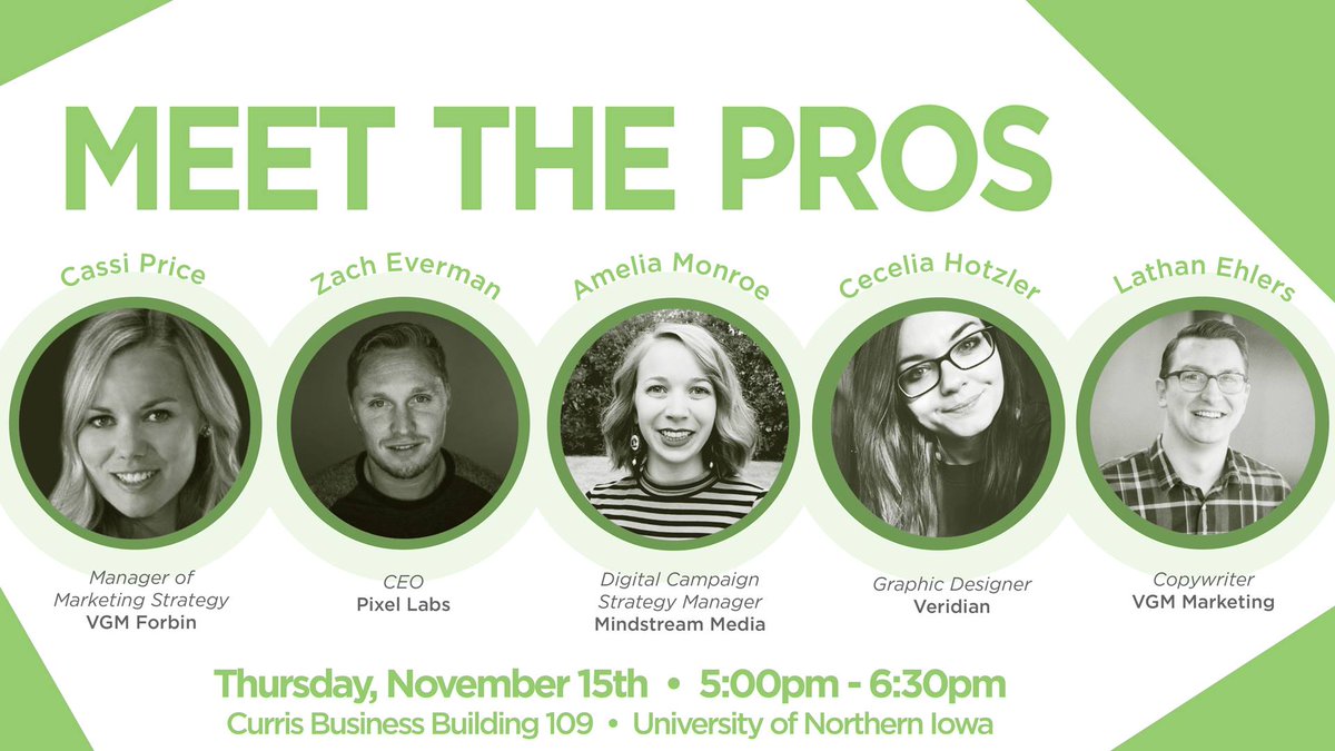 TONIGHT! JOIN US! 
facebook.com/events/2188535…
<a href="/uni_ama/">UNI AMA</a> <a href="/uniadv/">AAF + UNI</a> <a href="/UNICBGI/">UNI Business Center</a> <a href="/UNIBusiness/">UniversityBusiness</a> <a href="/UNICommStudies/">UNI Communication and Media</a> <a href="/uniids/">UNI .ids program</a> <a href="/WartburgCollege/">Wartburg College</a> <a href="/HawkeyeCollege/">Hawkeye Community College</a> @discoverhawkeye