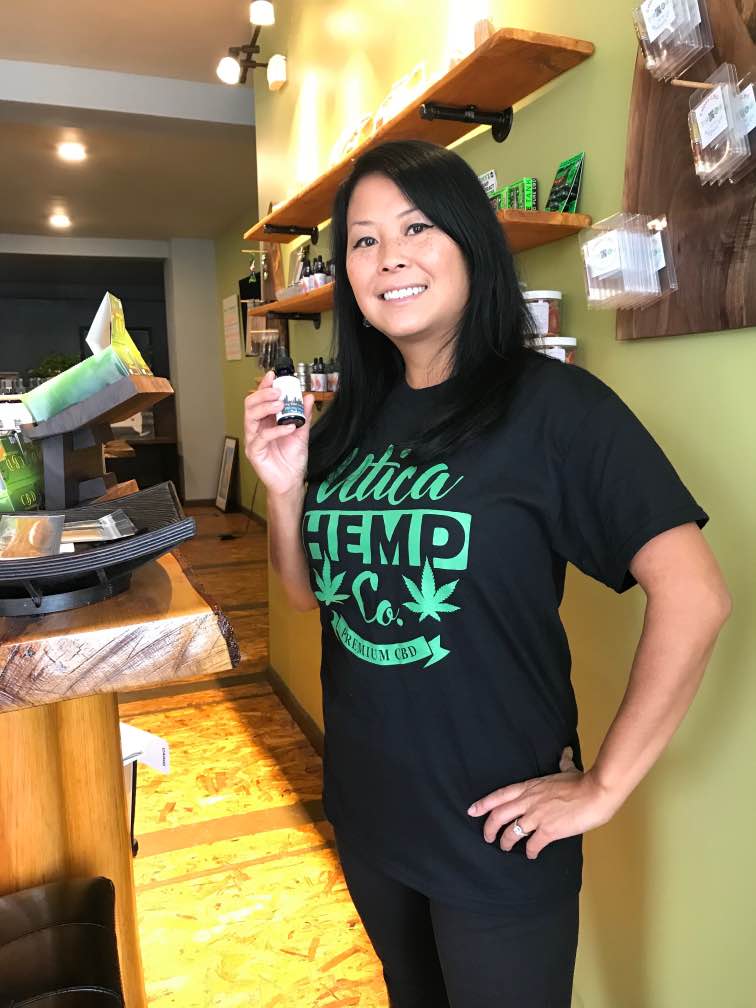 uticahempco's tweet photo. @uticahempco shirts are in! Spend $100 and get a FREE shirt! Or buy it for $20. #SupportLocal! https://t.co/7Orc1TJWzf