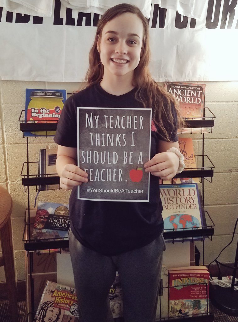 CaseyMMeier's tweet photo. Lanie #YouShouldBeATeacher #USD261derful #ECET2KS https://t.co/qyFDkJQsKk