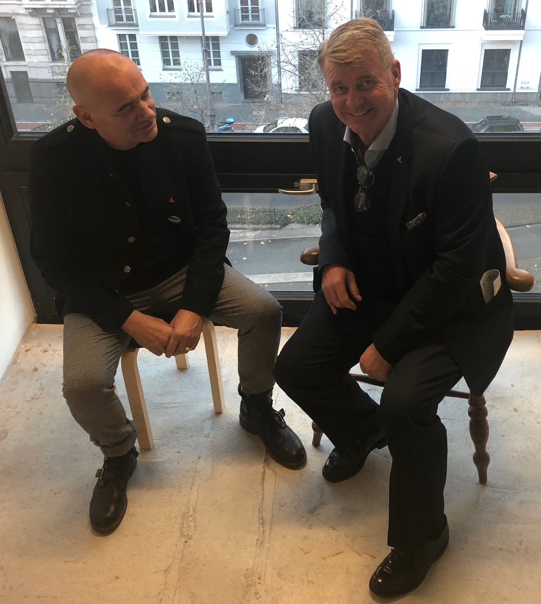 JMuengersdorff's tweet photo. Rüdiger und Jörg Müngersdorff #Werkhaus18 #Synnecta https://t.co/bPXALD3jxU