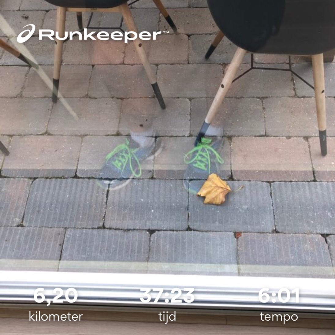BakkerJP's tweet photo. Goede voornemens. Mooi op tijd 🙈😜👣💨 https://t.co/blS9eyuzub