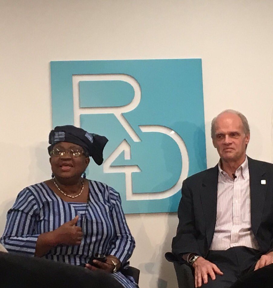 creynoldsdc's tweet photo. Inspired as always by one of my heroes @NOIweala speaking at @results4dev reminding us that development starts with leadership and political will. So question for this audience: why don’t more international funders invest in advocacy capacity?  #R4Dat10 https://t.co/PXM9EtOQZ3
