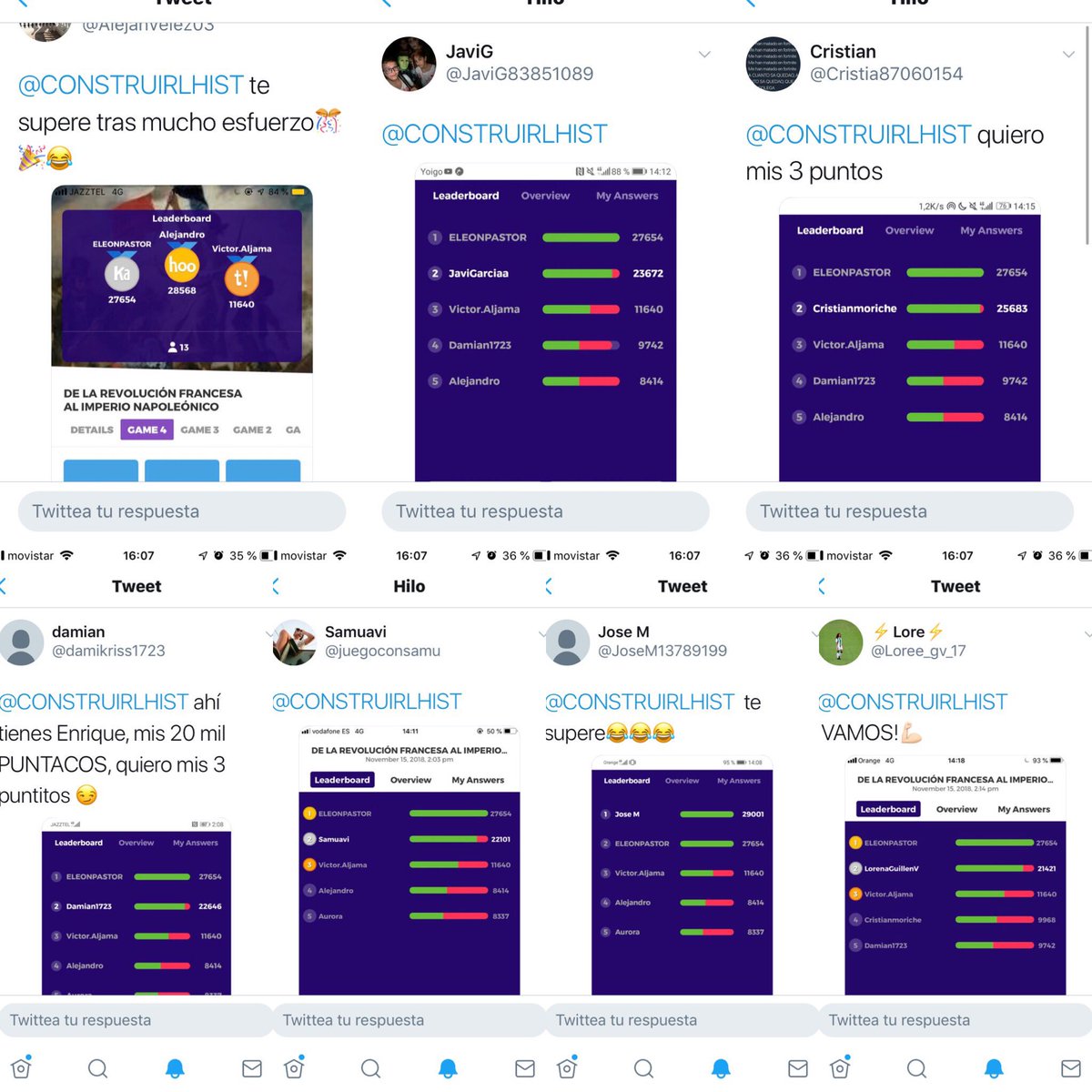 ELEONPASTOR's tweet photo. Alumnos vacilándote por superarte en @GetKahoot sobre las #RevolucionesBurguesas #flippeando
@CONSTRUIRLHIST https://t.co/7E3XfpWs5w