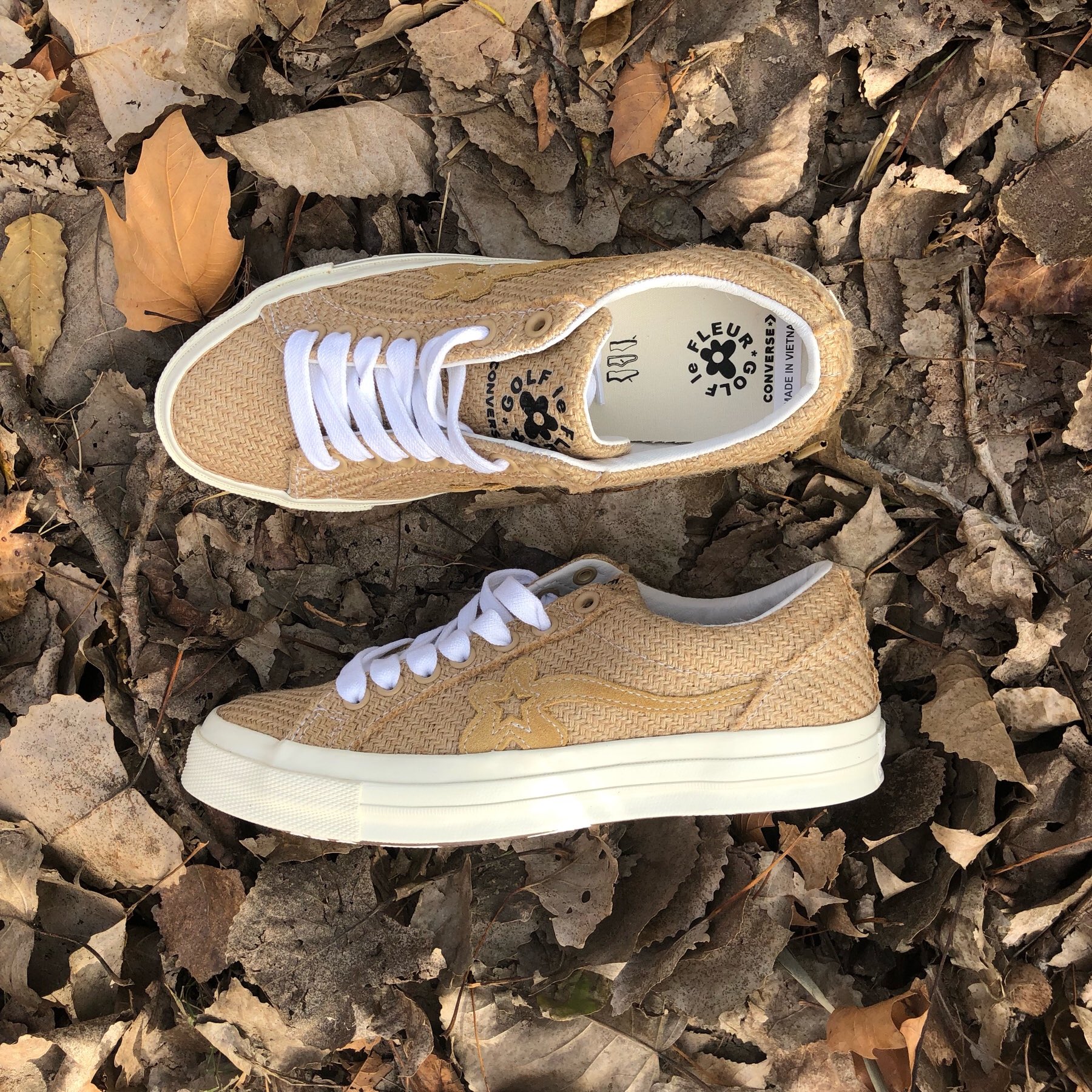 director Interrupción Oeste Jimmy Jazz on Twitter: "The Converse x Golf Le Fleur “Burlap” collection  just dropped on https://t.co/hFfqOh3Wmk and these 3 store locations ONLY:⠀⠀  #HARLEM 239 W 125th st, NY, NY⠀⠀ #BROOKLYN 520 Fulton