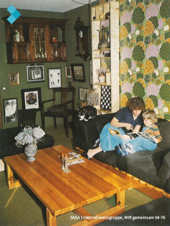 Saga On Twitter Junge Familien Wie Sie Wohnen Und Leben Das War 1976 Thema In Der Wirgemeinsam Damals Wie Heute Gilt Moderne Mobel Kombiniert Mit Schonen Alten Stucken Sind Bei Der