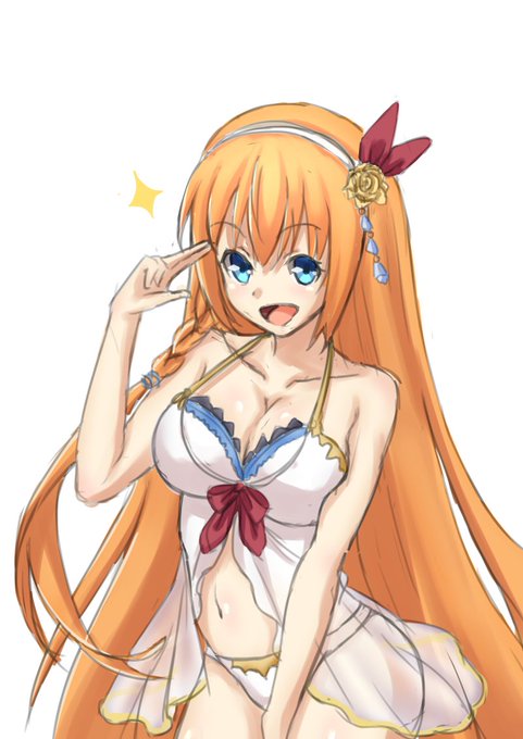 #落書き #ぺコリーヌ
ぺコリーヌ(サマー)描きました~ 