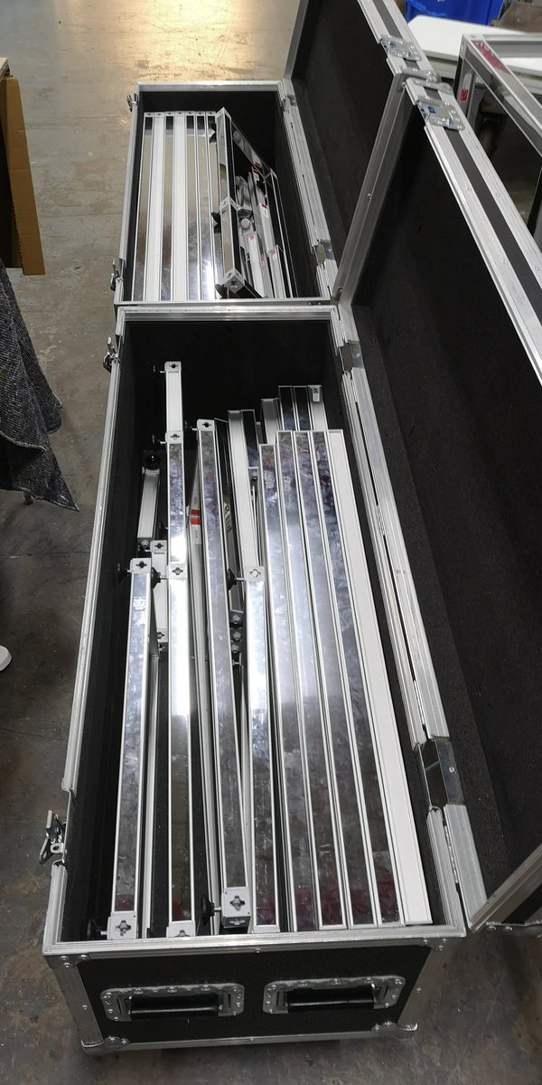 redblugraphics's tweet image. Another couple of stands getting packed up to go out. #modular #exhibit #lightboxes #scotland @SECGlasgow @NewStart_Scot @HighlandCentre @AgriScot using the best custom modular display system @T3_Systems