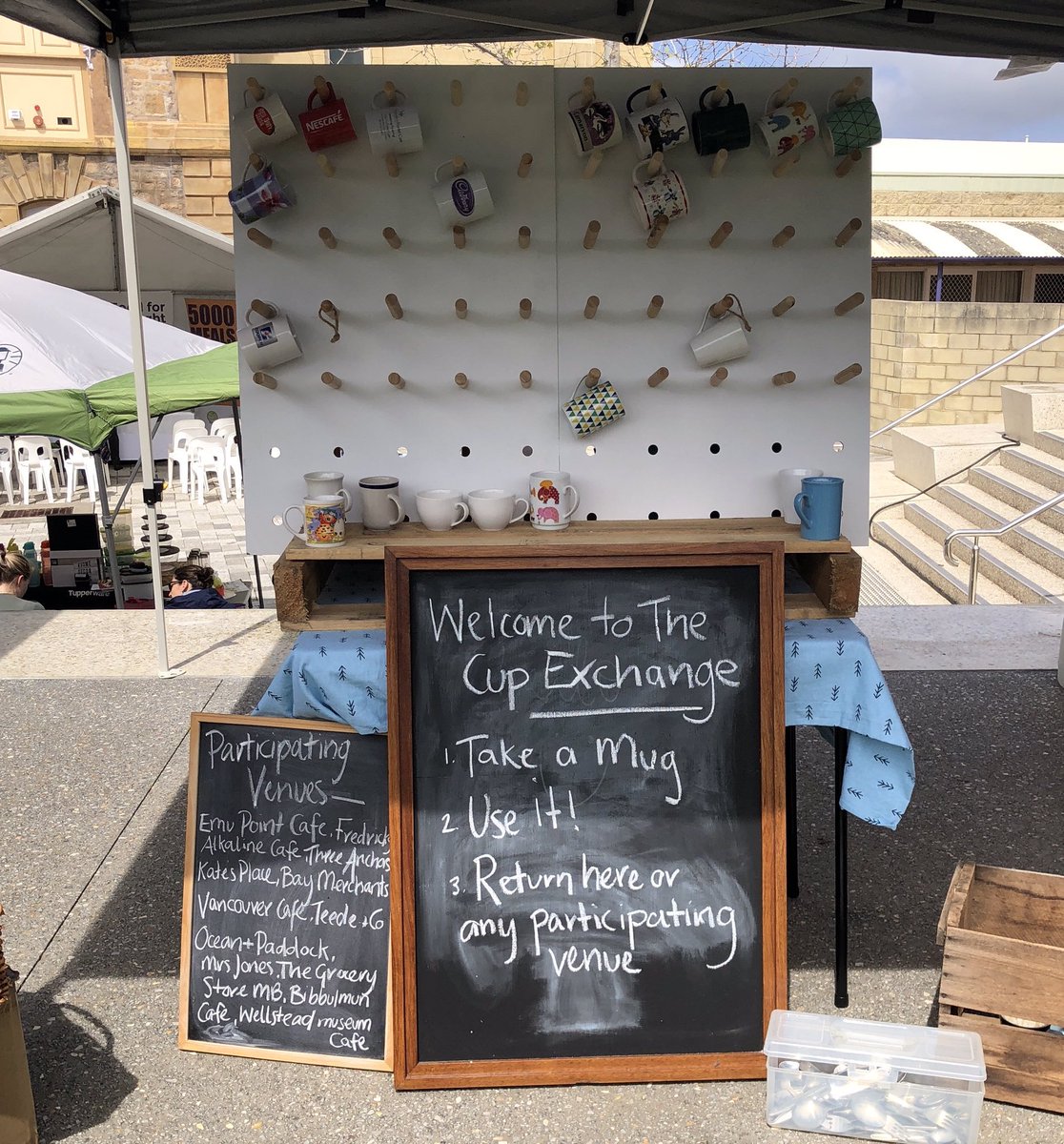 Such a great idea to fight against the plastic usage! - Introducing the Cup Exchange!
#PlanetOrPlastic