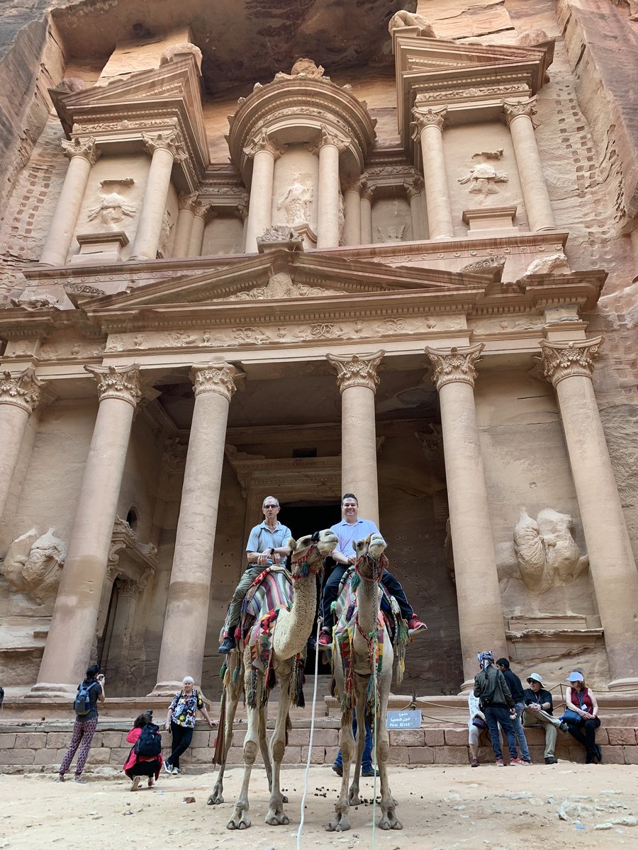 Reid Saunders on Twitter: After seeing Indiana Jones as a kid I always wanted to go to see Petra. So cool to be able to experience Petra with Dad! #Petra #
