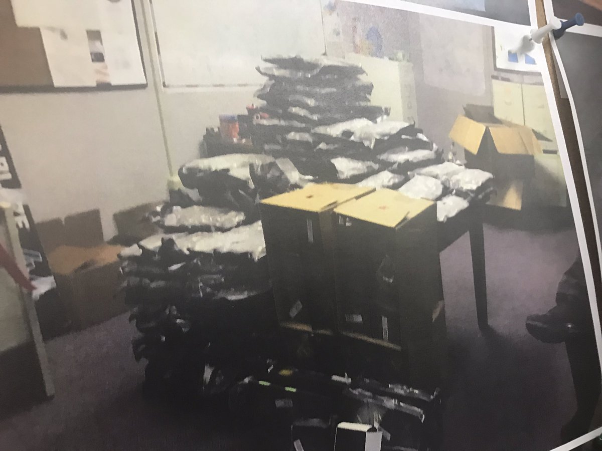 gcorsey's tweet image. Police calling one of the biggest bust ever in Indiana. $1.7mil in cash. 150lbs of marijuana. 15k THC laced e cigs worth about  $1mil. Found after raids in S. Indiana and Corbin, KY. Investigator saying there's a direct tie to a drug cartel. @WDRBNews