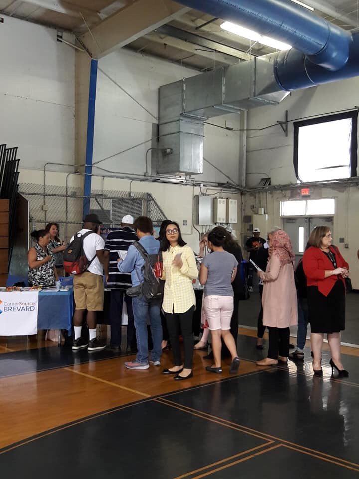 JefferyArnott's tweet photo. Our @BrevardAdultEd Apprenticeship Showcase was a total success! Changing lives of our business! We do more than have GED classes in our programs! Our staff and students rock! #AdultEdu #BrevardBest https://t.co/7JMLUXcrpK