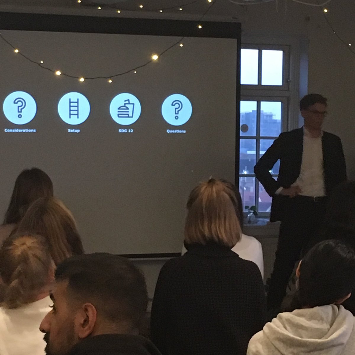 DisieDk's tweet photo. For the fifth year we are hosting #SPOTLIGHT2018 This years theme is measuring tools focusing mainly on the #sdg #impactthatmatters @MortenKure @KooperationenDK @AnneKatrineHeje #kphprojects #Deloitte https://t.co/vwBRK3bvjb