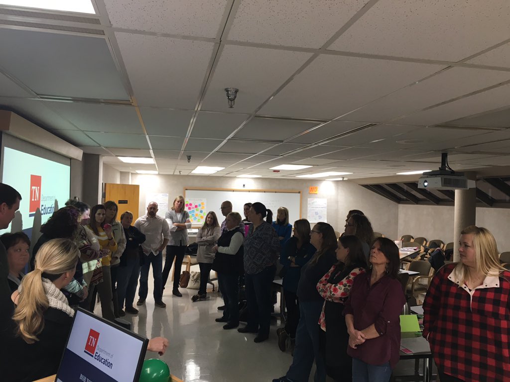 Day 2 for South Central Trauma Informed Trainers. This is an awesome group ! #TNBuildingStrongBrains