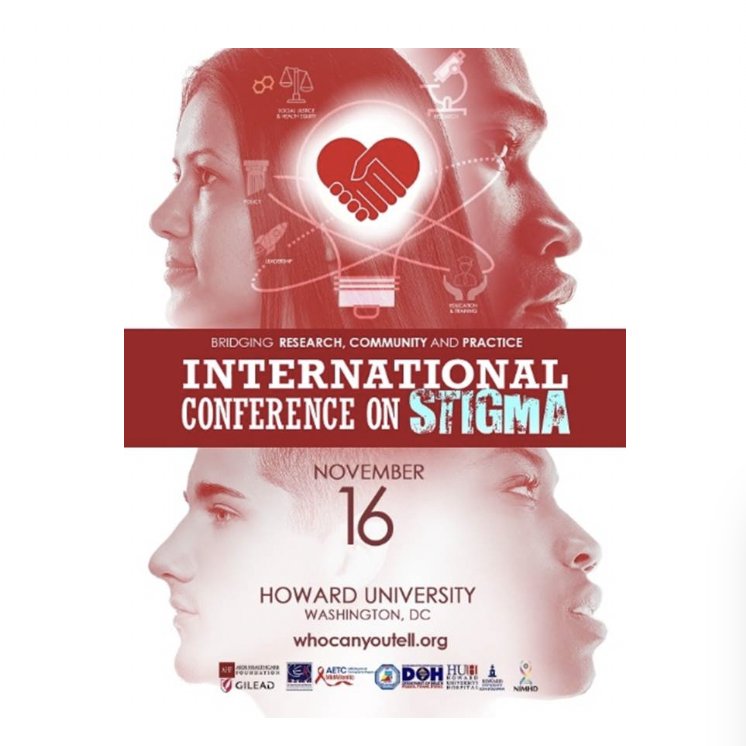 HowardU's tweet photo. TOMORROW: Join the conversation about building bridges between researchers and the community to fight health-related stigma.
#EndStigma2018 on Friday, Nov. 16th.
Visit https://t.co/CKfL2rwy9v https://t.co/HxjGwIeOhJ