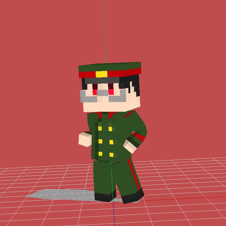 作ったマイクラスキン