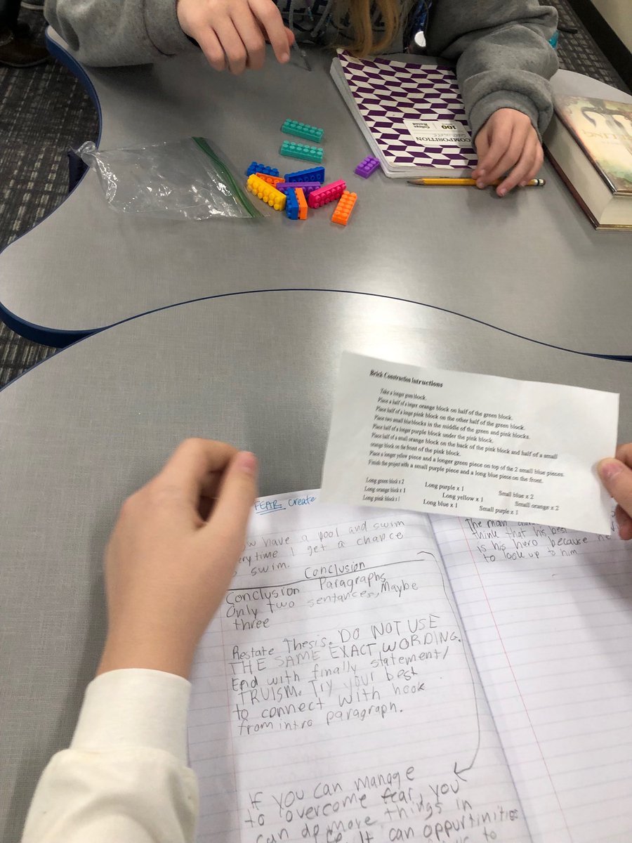 KirstieCooper8's tweet photo. Playing with LEGO’s today. They think they’re playing, but really, they’re learning #shhhdonttellem #proceduraltexts #allageslovelegos @LeoAdamsMS @rdbtwnthelions https://t.co/H11NwC2QTV