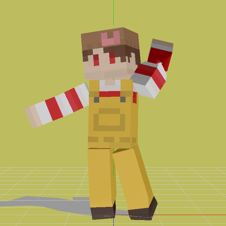 作ったマイクラスキン Twitter