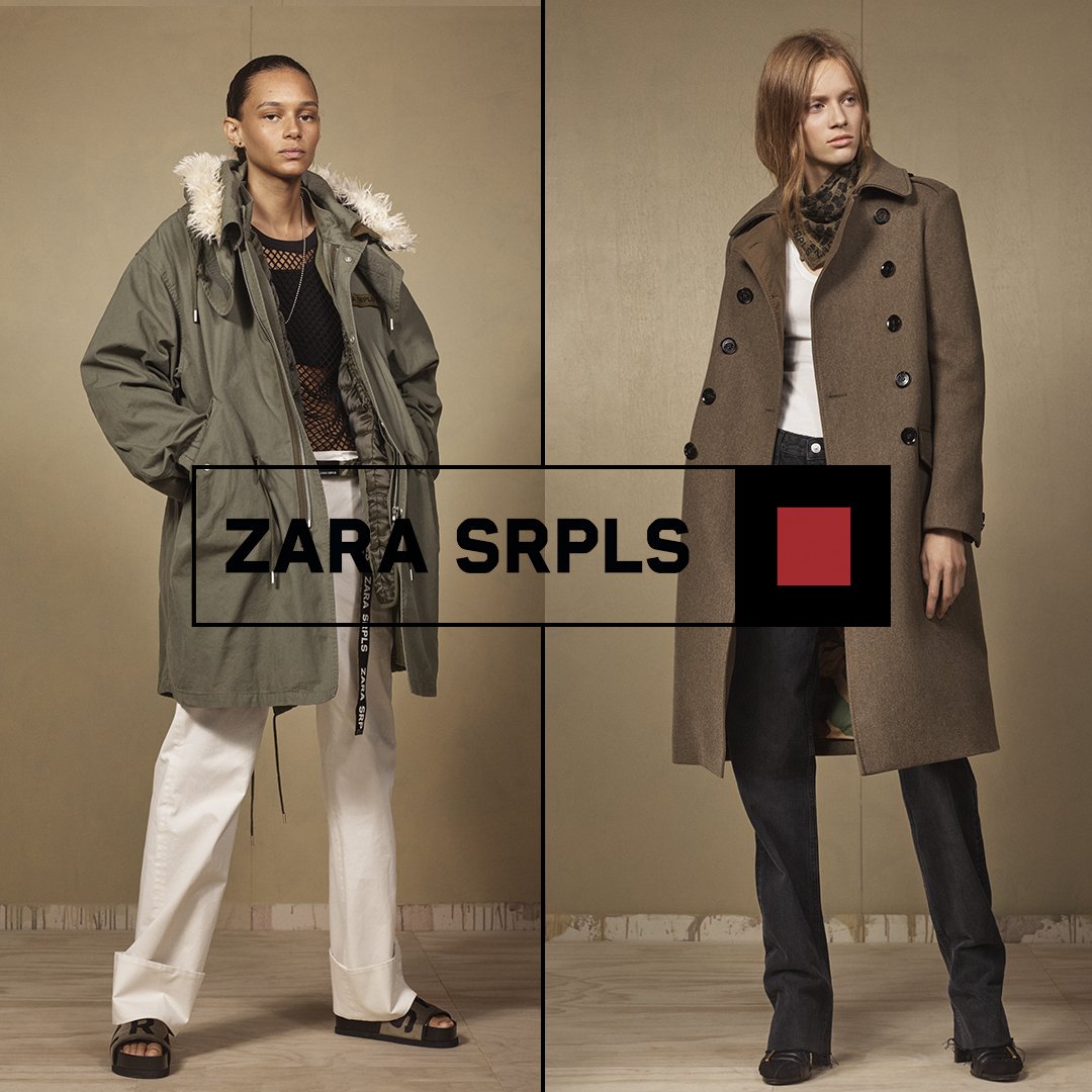 ZARA's tweet photo. ZARA SRPLS is now available online | A new vision, a new perspective *Check country availability https://t.co/6oNysuFcZS https://t.co/fXVtIsIaDP