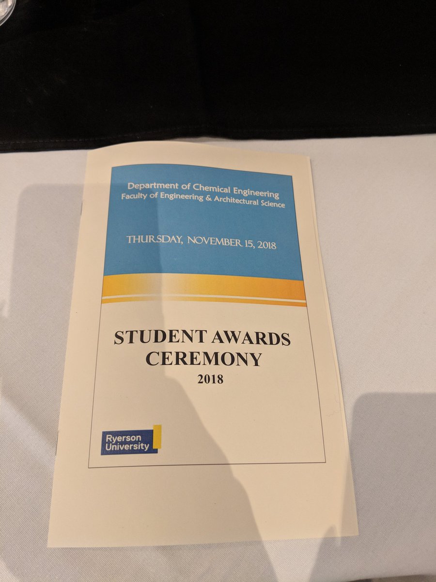 TarynDR's tweet photo. Super excited to be at the Chemical Engineering Student Awards Ceremony honouring @RU_Coop students, including an employer mentor award! https://t.co/vz9bS59Ntc