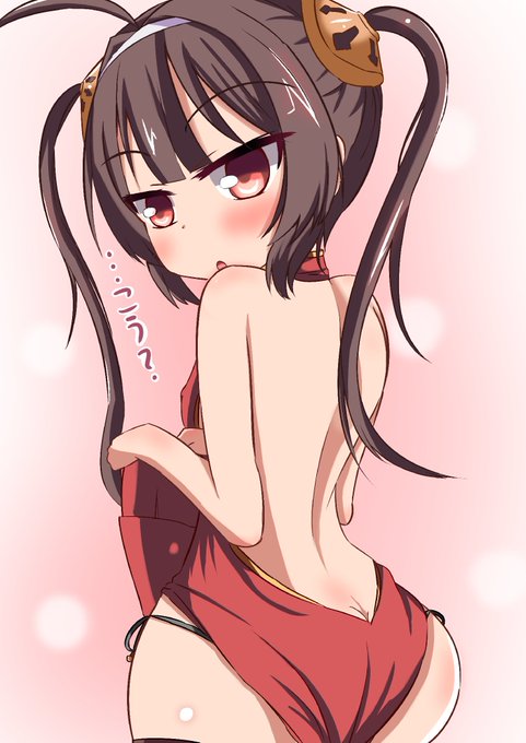 平海ちゃんなら多少のえっちな命令は許してくれそうとりあえず後ろにかかってる布を前の方に持ってきてもらってお股をくっきり見せてほしい 