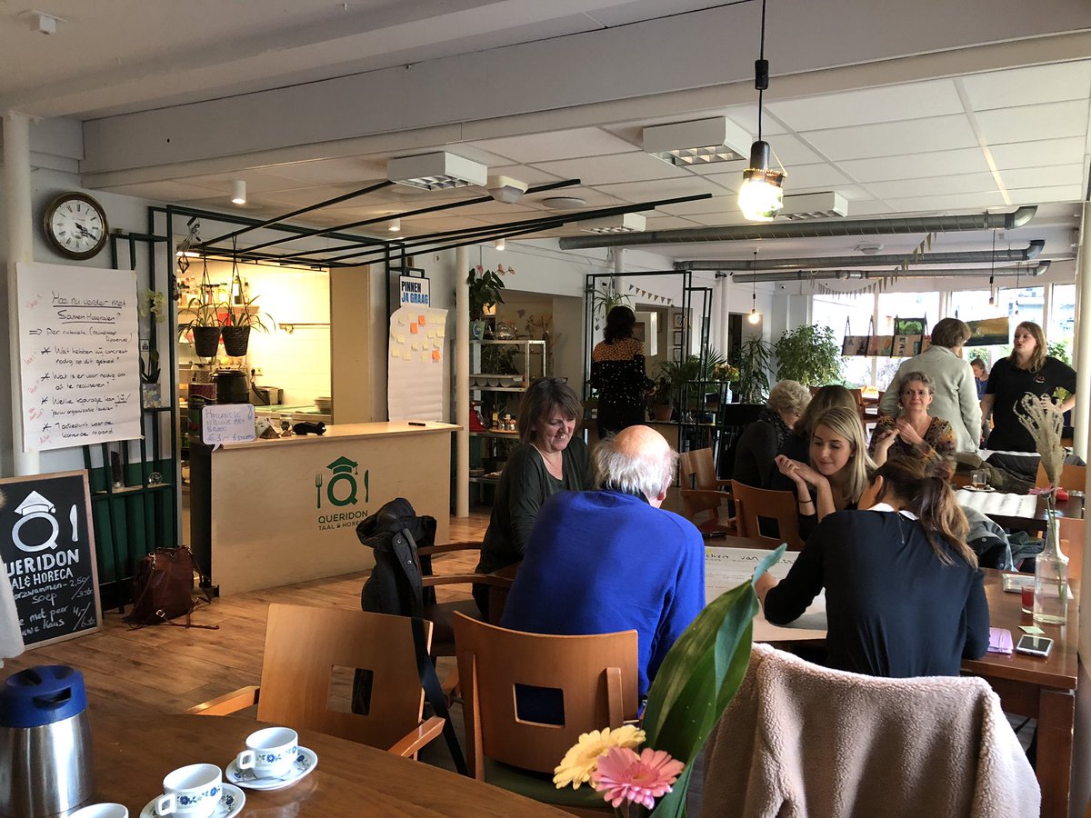 Druk bezig <a href="/SamenHoograven/">SamenHoograven</a> met netwerkpartners! @queridon030